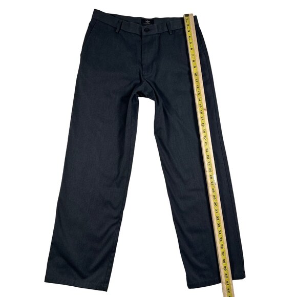 Dockers Pants Men's Flat Front Slash Pkt Straight Leg Signature Khaki Gray 34X32 - Picture 10 of 14